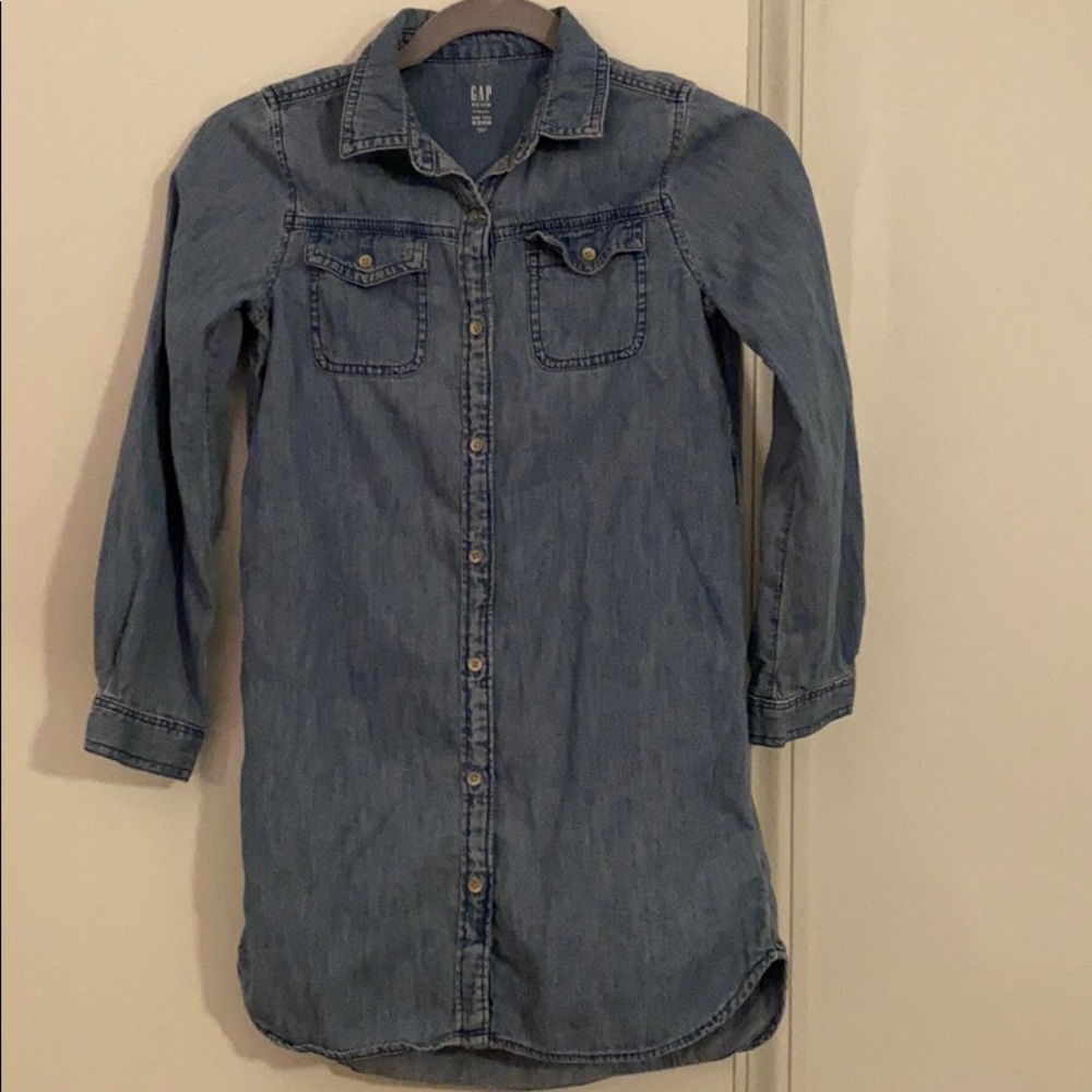 GAP brand girls denim dress